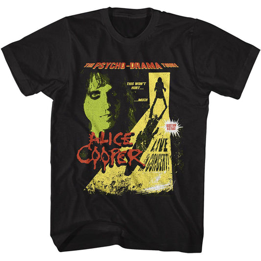 Alice Cooper The Pyscho Drama Tour T-shirt Front