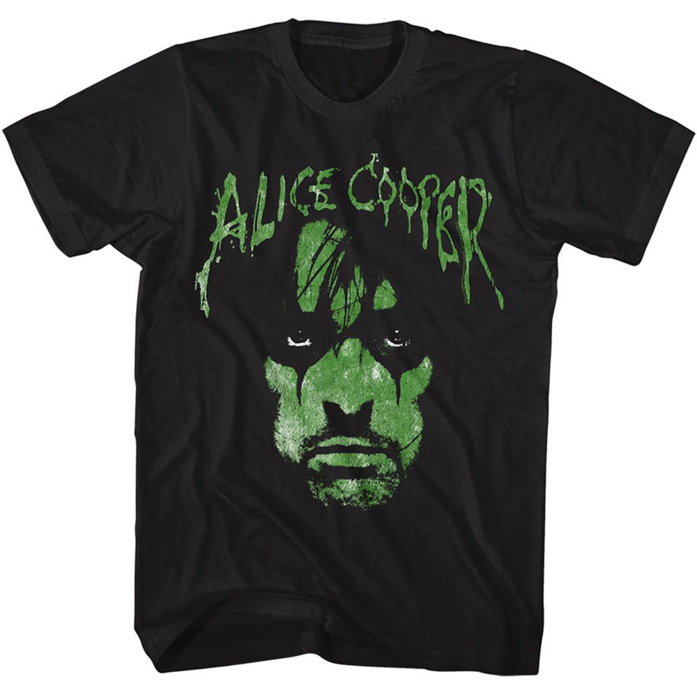Alice Cooper Alien Face T-shirt Front