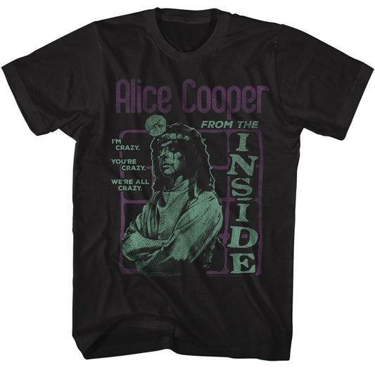 Alice Cooper From The Inside T-shirt Front