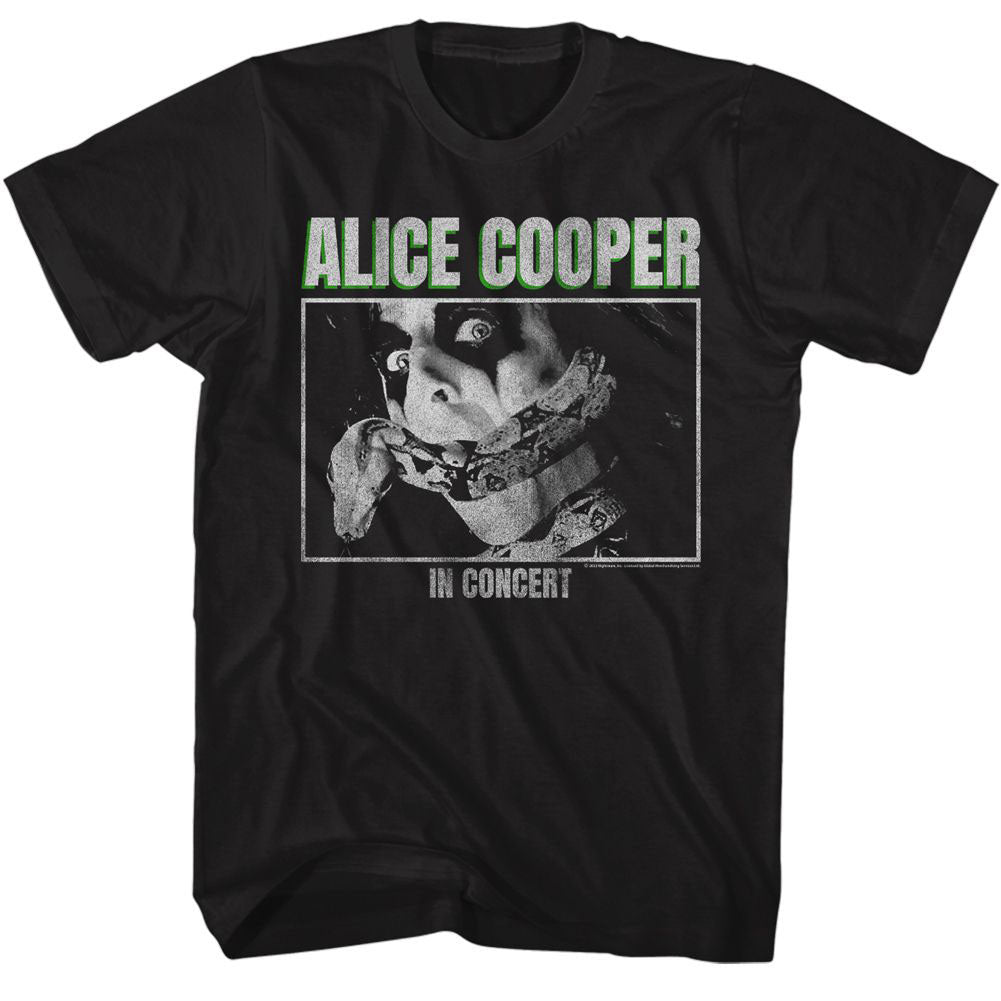 Alice Cooper-in Concert T-shirt Front