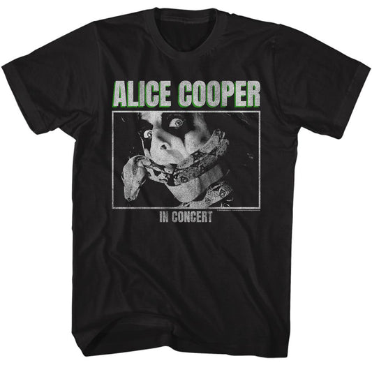 Alice Cooper-in Concert T-shirt Front