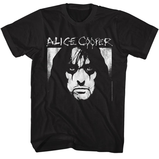 Alice Cooper-face And Logo T-shirt Front
