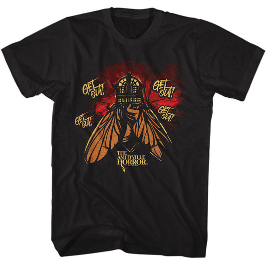 Amityville Horror Get Out T-shirt Front