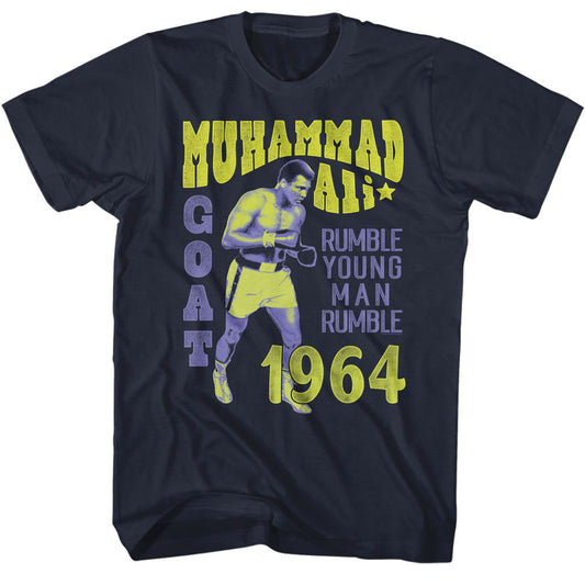 Muhammad Ali Rumble Young Man Rumble T-shirt Front