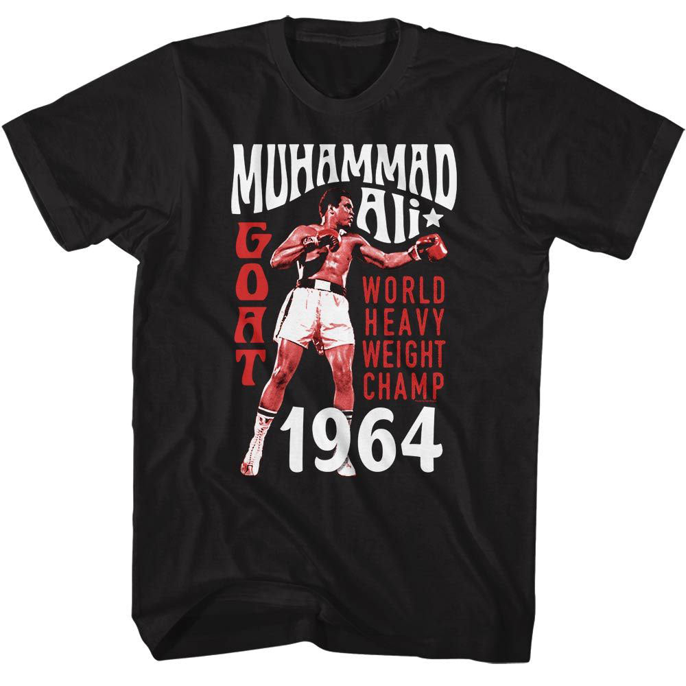 Muhammad Ali Ali World Heavy Weight Champ T-shirt Front