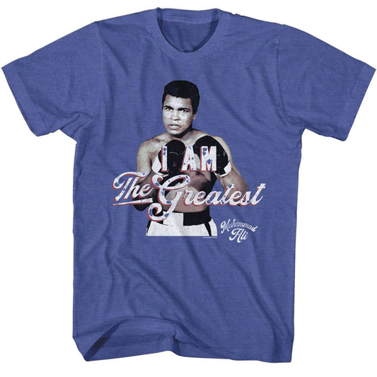 Muhammad Ali Ali And Greatest Quote T-shirt Front