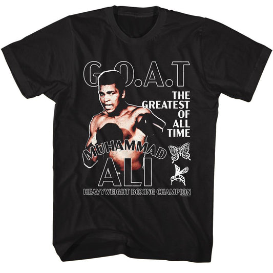 Muhammad Ali Ali-goat Champ T-shirt Front
