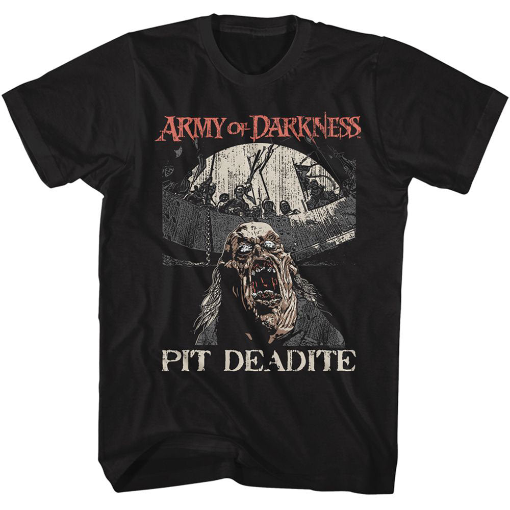 Army Of Darkness Pit Deadite T-shirt Front