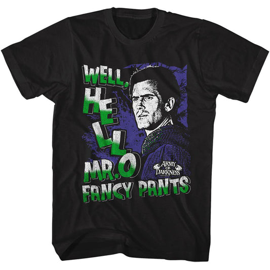 Army Of Darkness Mr. Fancy Pants T-shirt Front