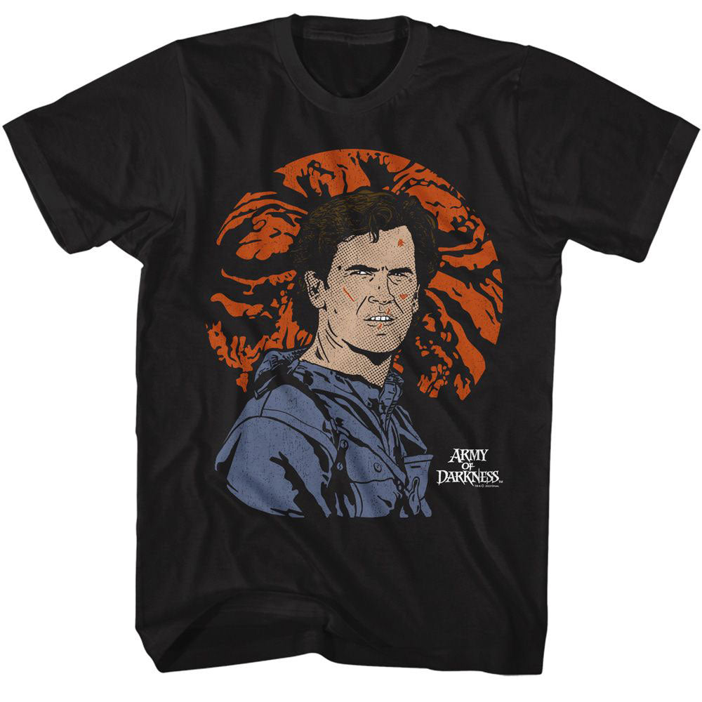 Army Of Darkness Bad Moon T-shirt Front