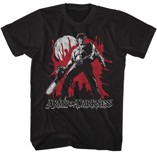 Army Of Darkness Bloody Aod T-shirt Front