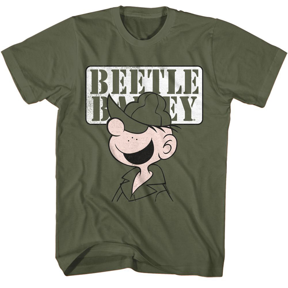 Beetle Bailey Face T-shirt Front