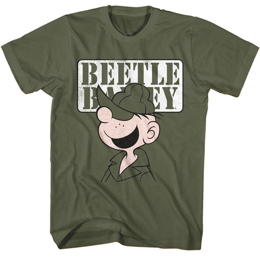 Beetle Bailey Face T-shirt Front