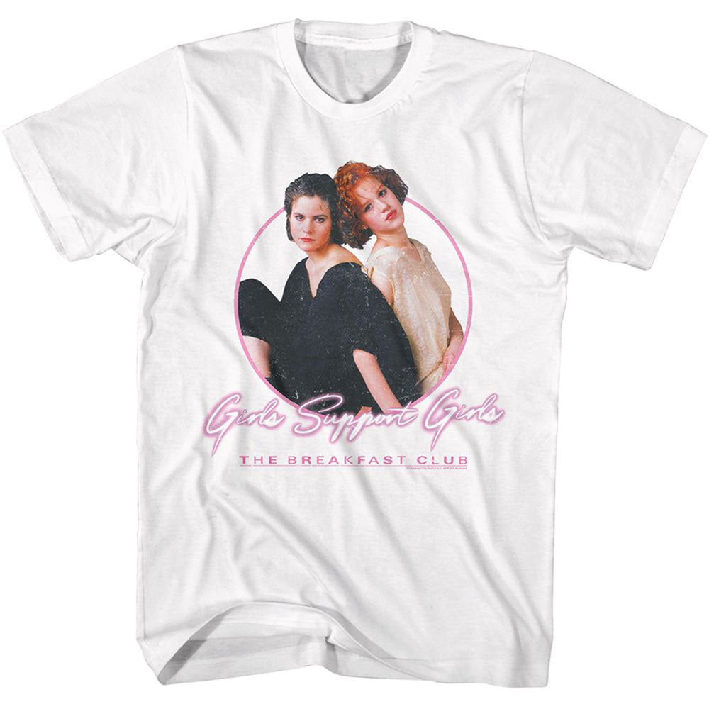Breakfast Club Girls Support Girls T-shirt Front