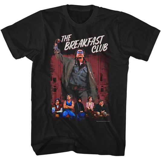 Breakfast Club Lockers T-shirt Front