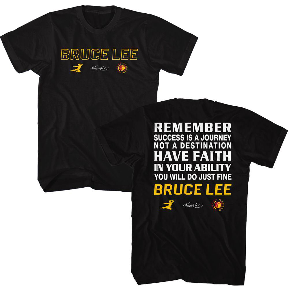 Bruce Lee-remember T-shirt Front