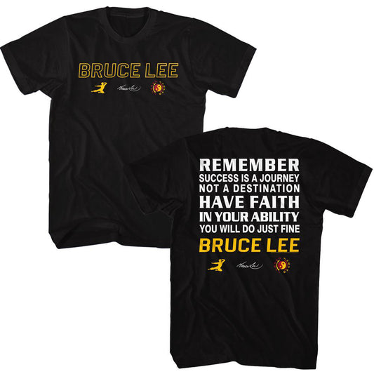 Bruce Lee-remember T-shirt Front