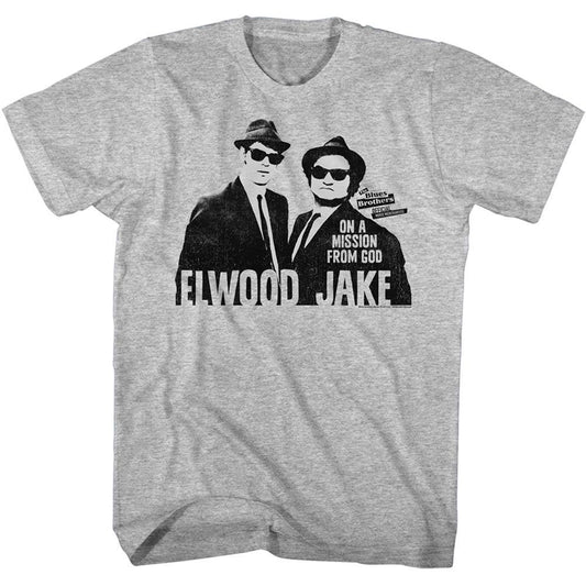 The Blues Brothers Mission From God T-shirt Front