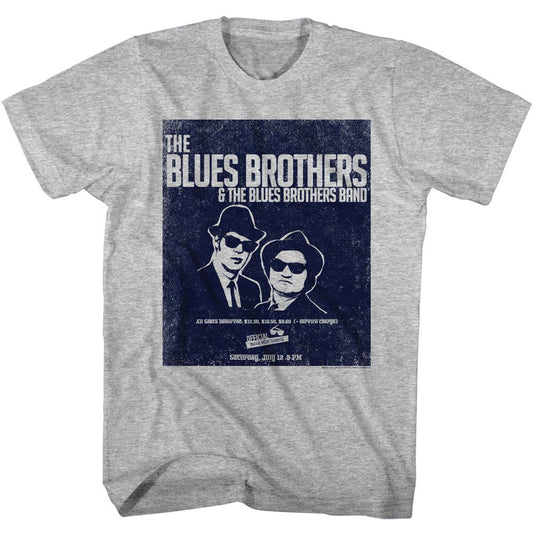The Blues Brothers Blues Poster T-shirt Front
