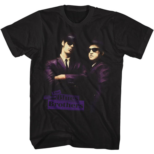 The Blues Brothers Placards T-shirt Front