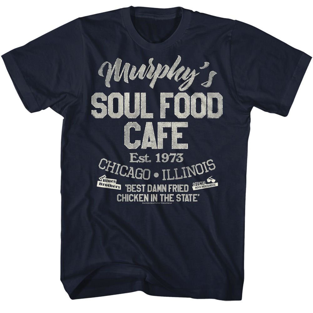 The Blues Brothers Soul Food Cafe T-shirt Front
