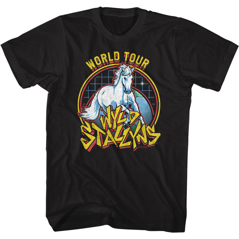 Bill And Teds Excellent Adventure Wyld Stallyns T-shirt Front