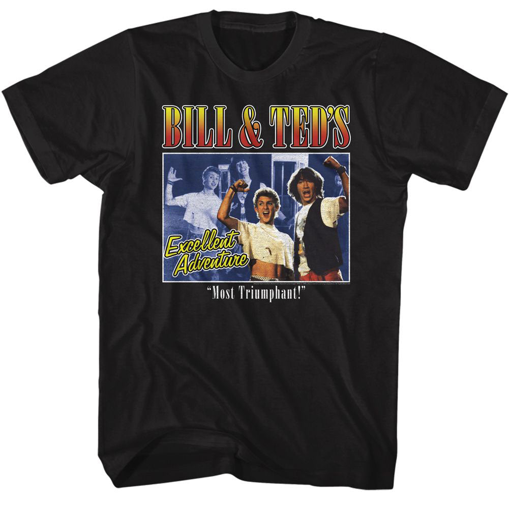 Bill And Teds Excellent Adventure Bill And Ted-two Image Box T-shirt Front