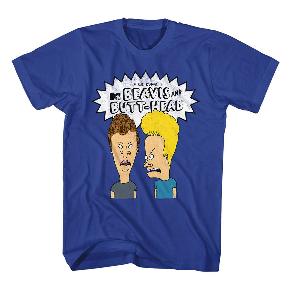 Beavis And Butthead The Boys And Logo T-shirt Front