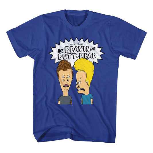 Beavis And Butthead The Boys And Logo T-shirt Front