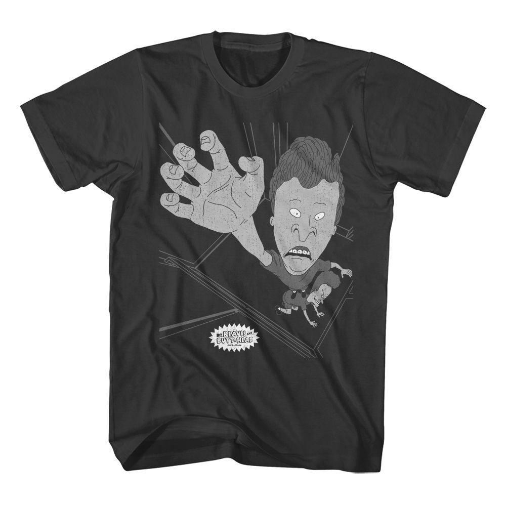 Beavis And Butthead Elevator T-shirt Front
