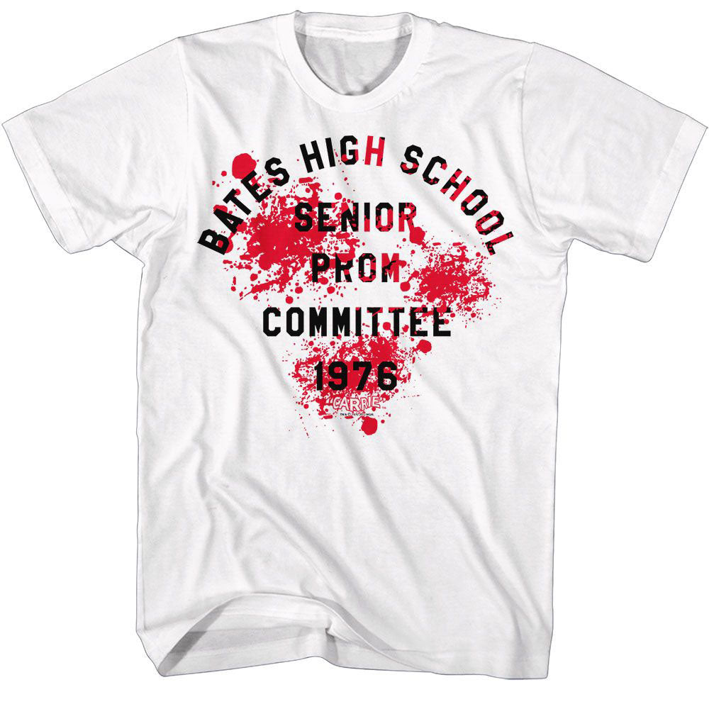 Carrie Bates Hs Prom 76 T-shirt Front