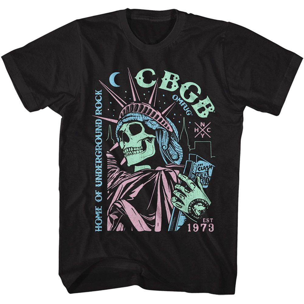 Cbgb Night Life T-shirt Front
