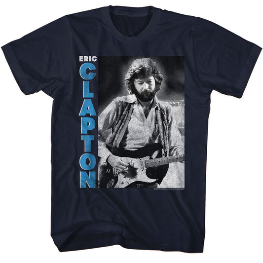 Eric Clapton Bw Photo T-shirt Front