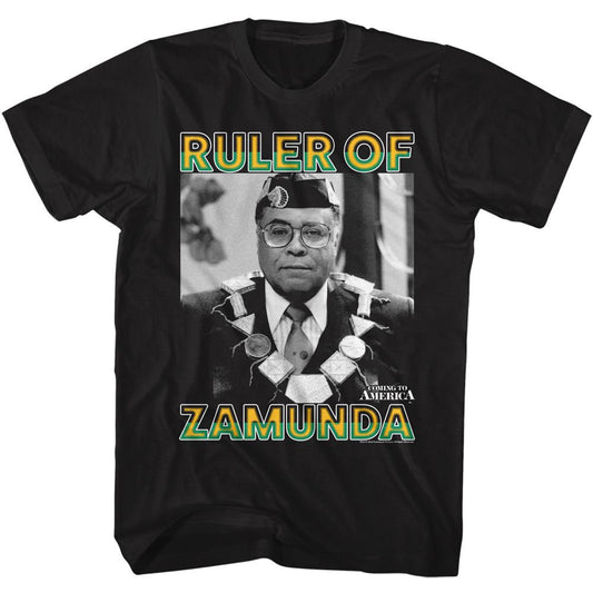 Coming To America Ruler Of Zamunda T-shirt Front