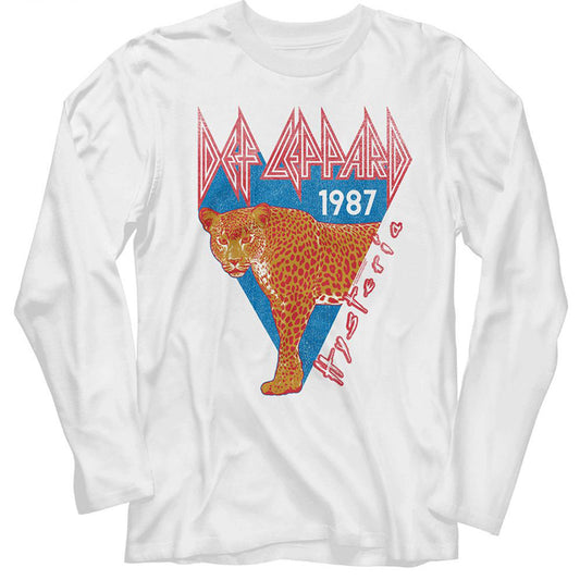 Def Leppard Half Leopard Long Sleeve Front