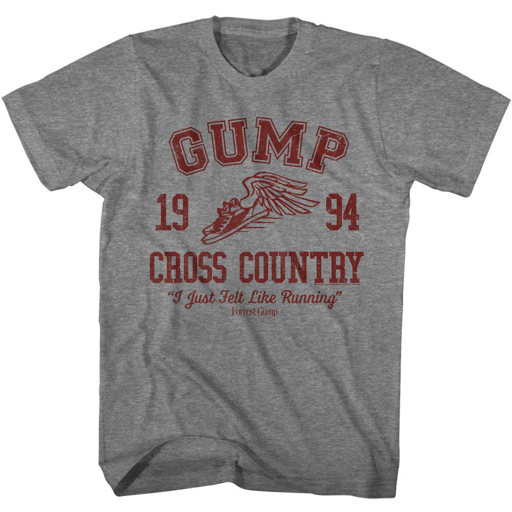 Forrest Gump Cross Country T-shirt Front