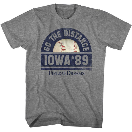 Field Of Dreams Go The Distance T-shirt Front