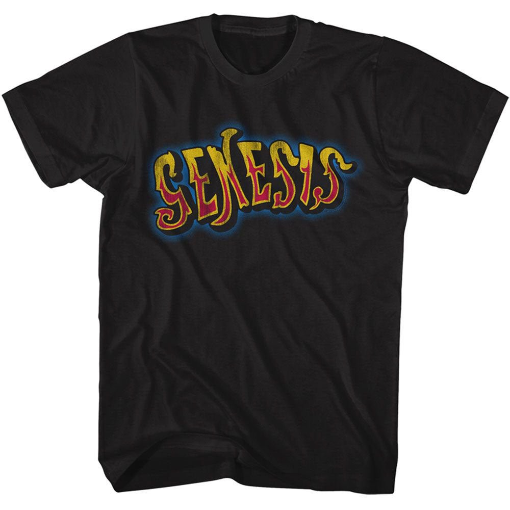 Genesis Retro Color Logo T-shirt Front