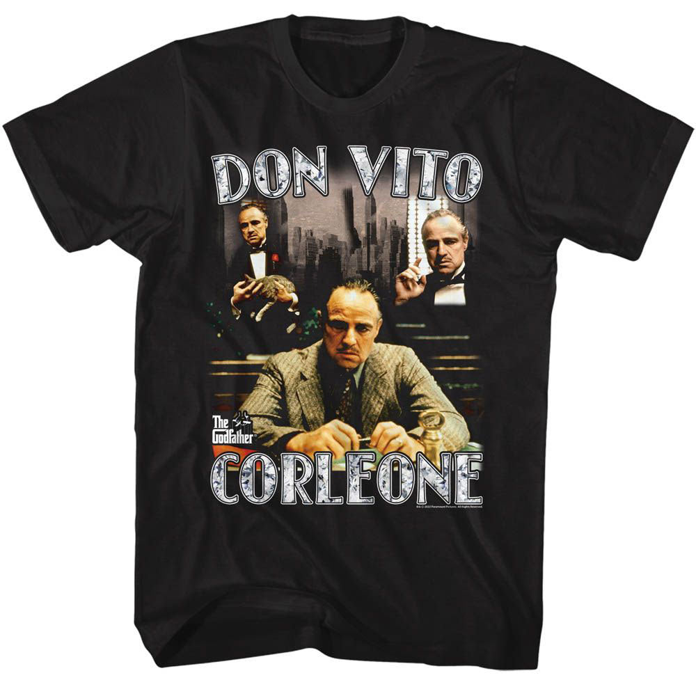 Godfather-don Vito Collage T-shirt Front