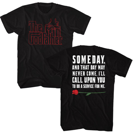 Godfather-do A Service For Me T-shirt Front