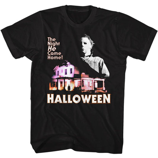 Halloween Mike And House T-shirt Front