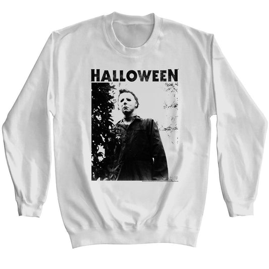 Halloween Watching Big Title Sweatshirt Front