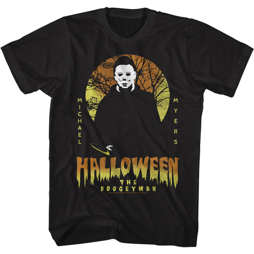 Halloween Myers The Boogyman T-shirt Front