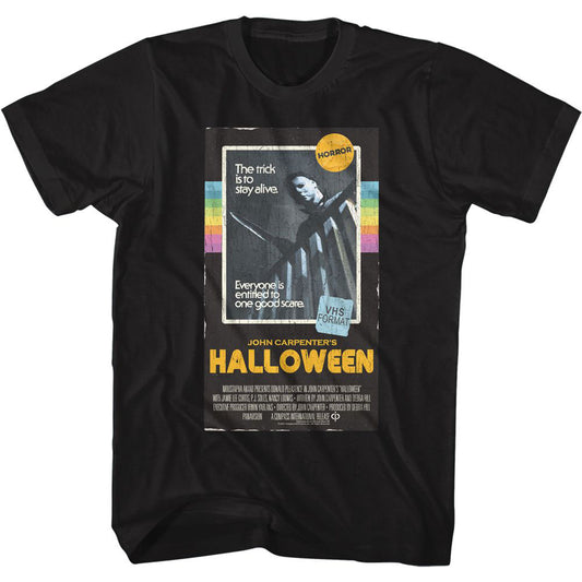 Halloween Vhs Tape T-shirt Front