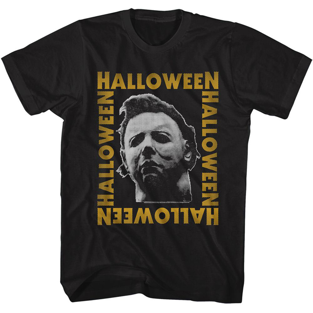 Halloween Logo Frame T-shirt Front