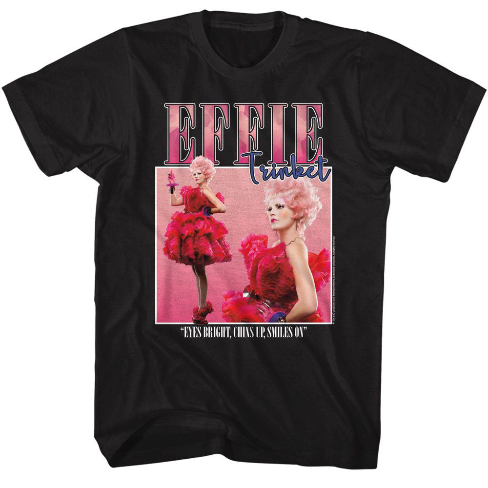 Hunger Games Effie Trinket Square T-shirt Front