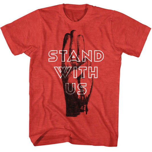 Hunger Games Stand With Us T-shirt Front