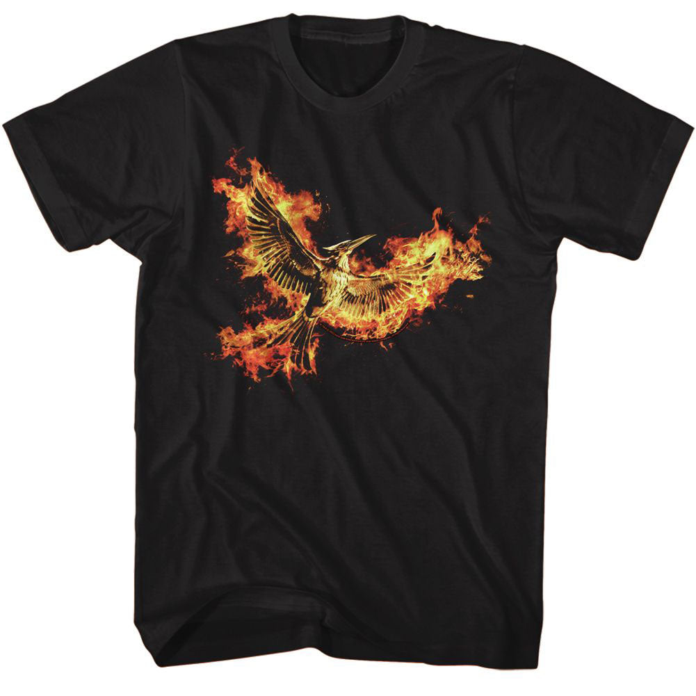 Hunger Games Mockingjay Pt 2 Pin T-shirt Front