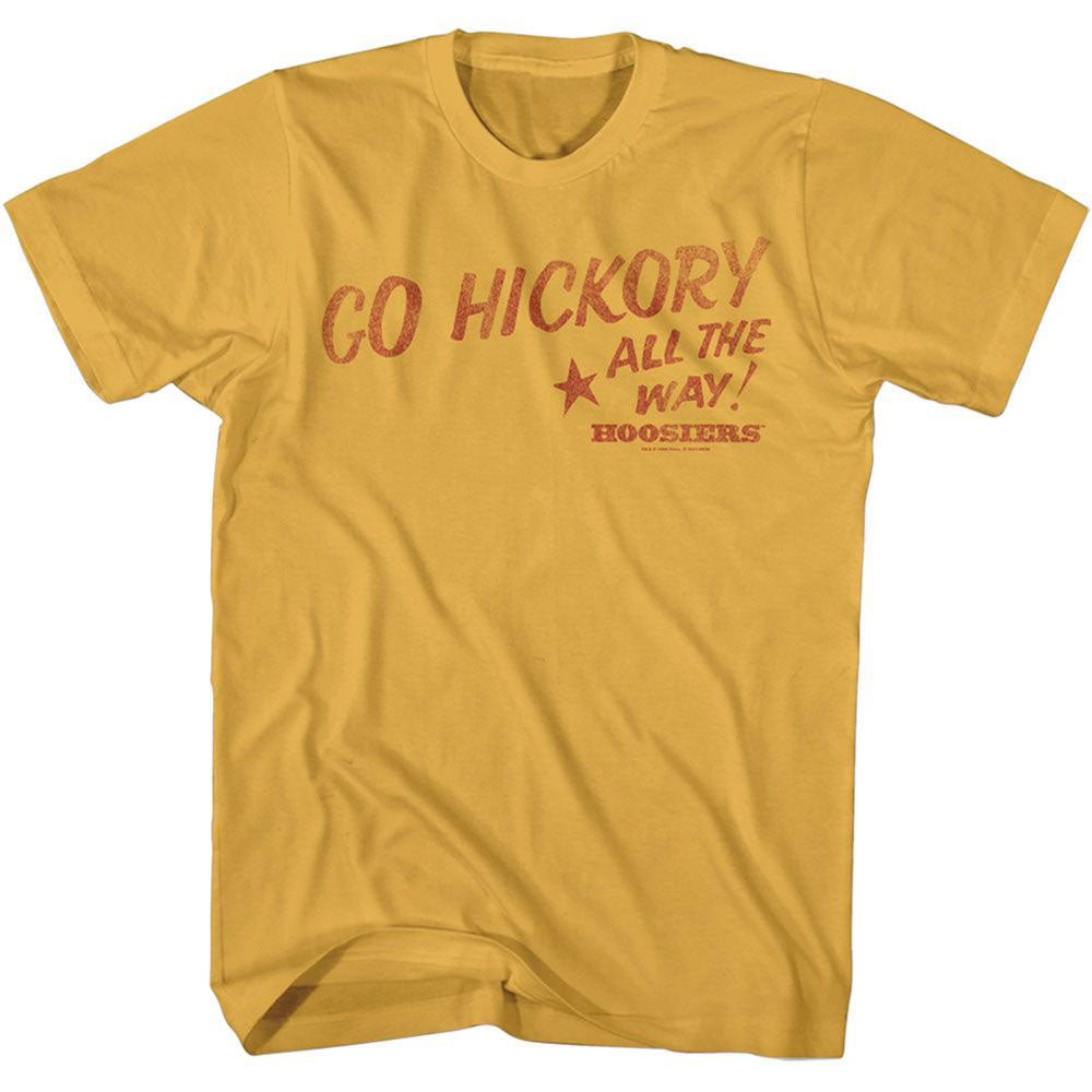 Hoosiers Go Hickory T-shirt Front