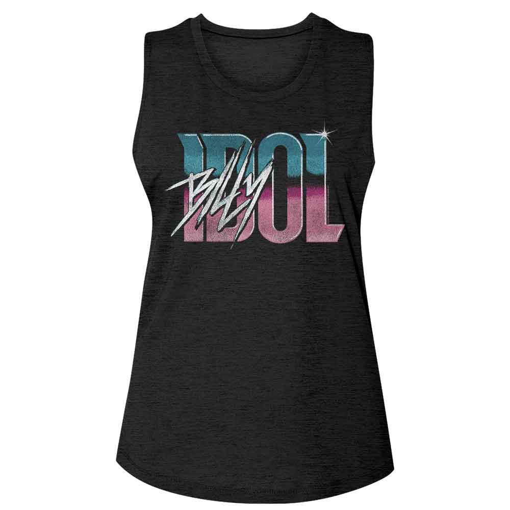 Billy Idol Name Gradient Junior Top